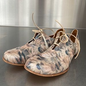 Camouflage Lace-Up Women's Shoes